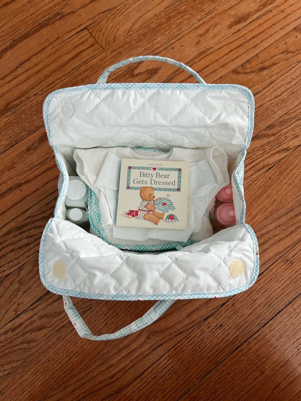 American Girl Bitty Baby Diaper Bag Set - Picture 12 of 16
